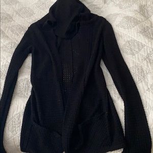 Hooded cardigan